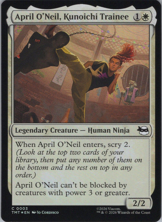 April O'Neil, Kunoichi Trainee
