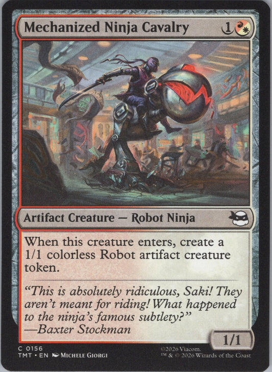 Mechanized Ninja Cavalry