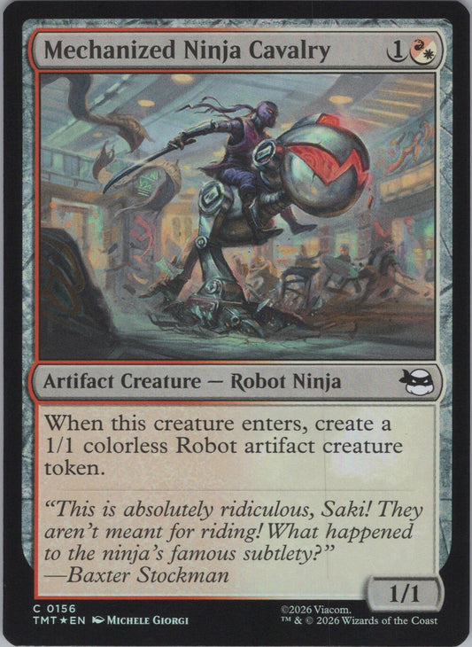 Mechanized Ninja Cavalry