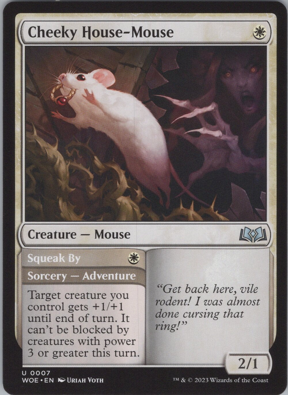 Cheeky House-Mouse // Squeak By