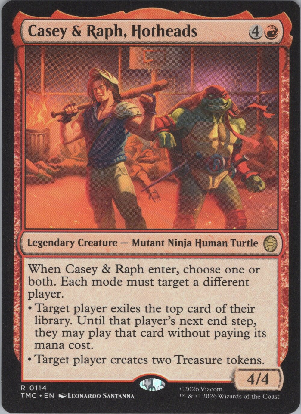 Casey & Raph, Hotheads