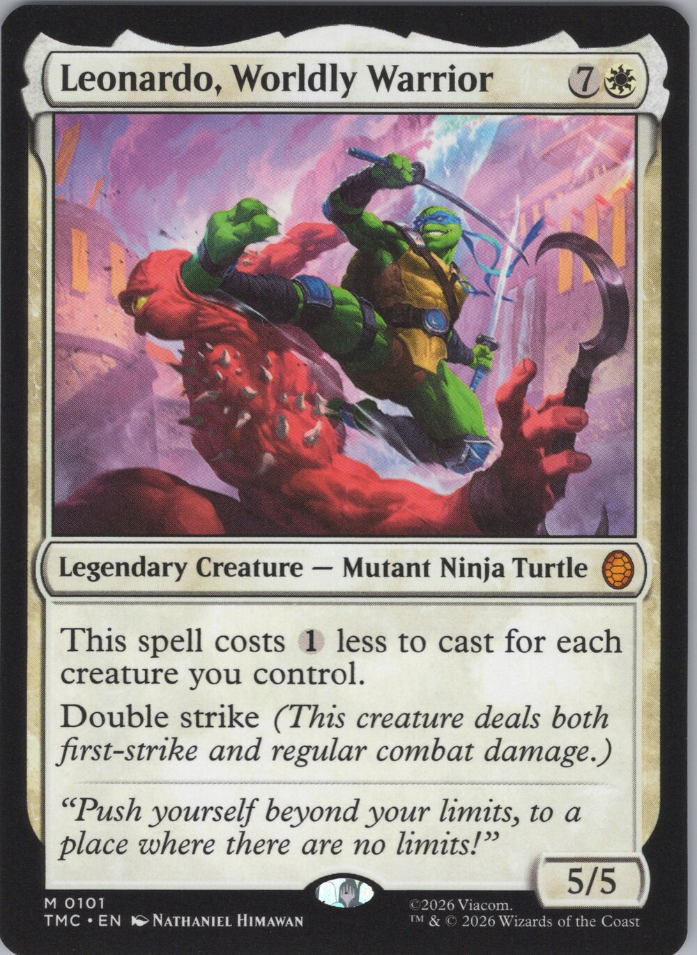Leonardo, Worldly Warrior