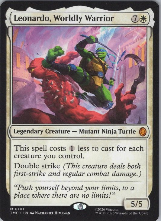 Leonardo, Worldly Warrior