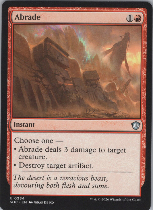 Abrade