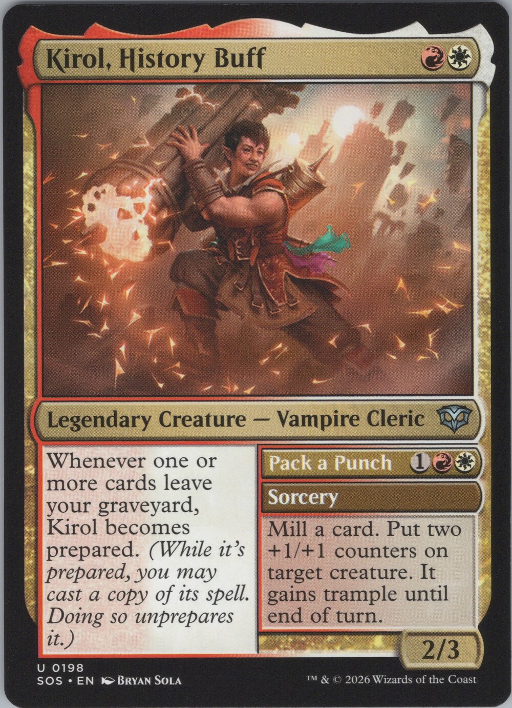 Kirol, History Buff // Pack a Punch