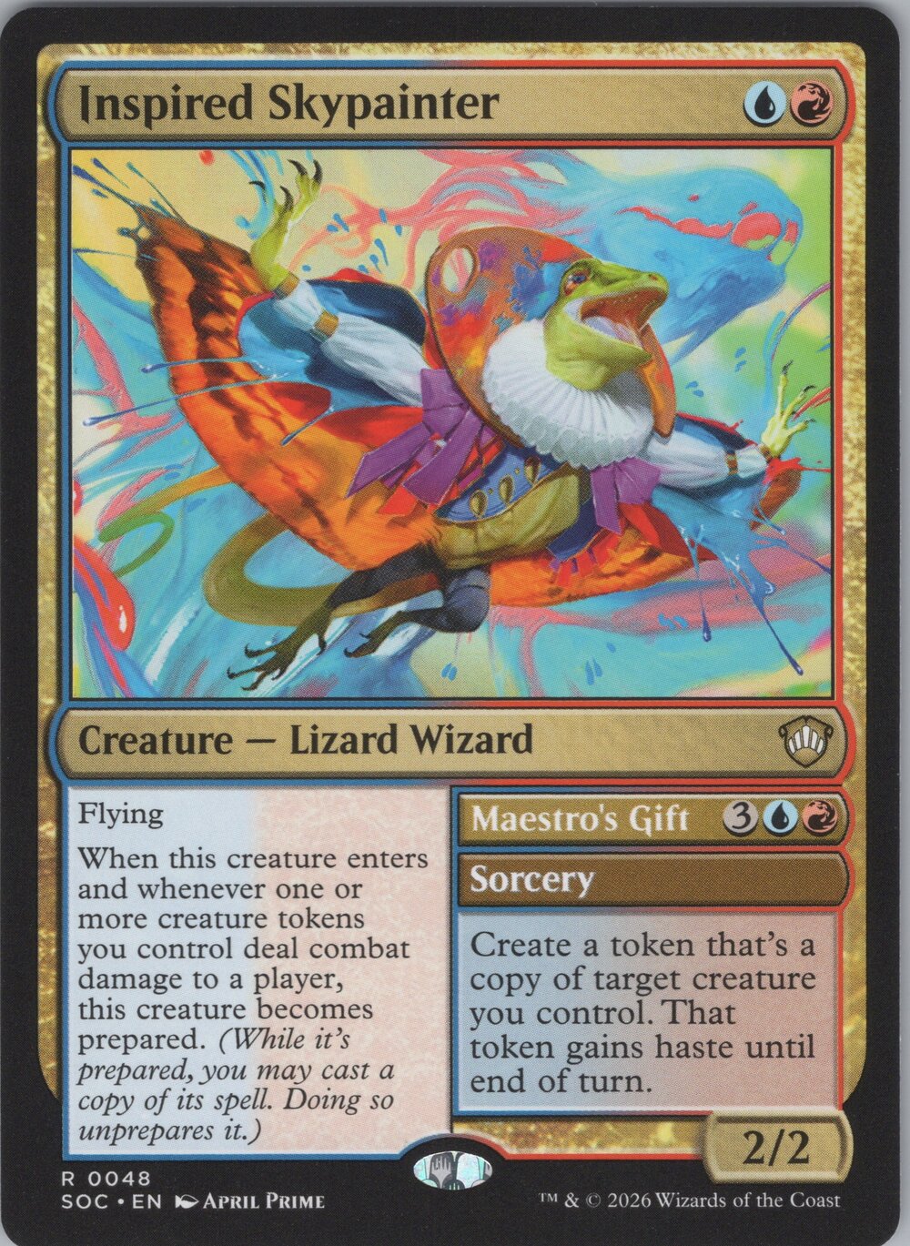 Inspired Skypainter // Maestro's Gift