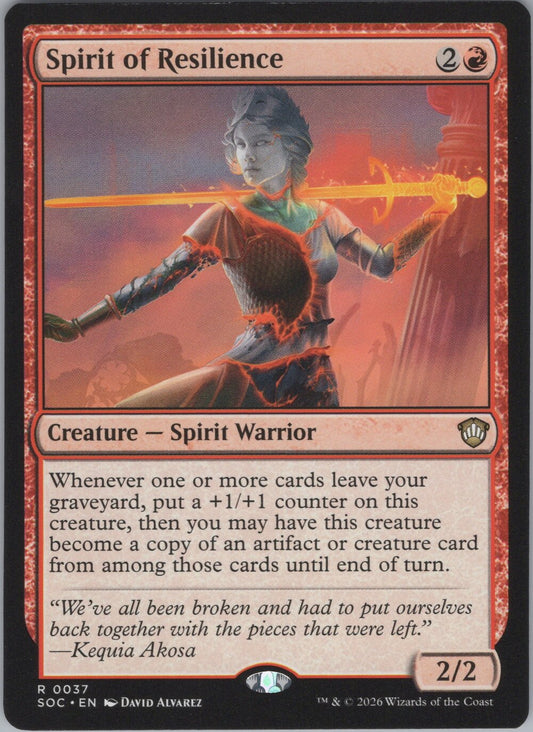 Spirit of Resilience
