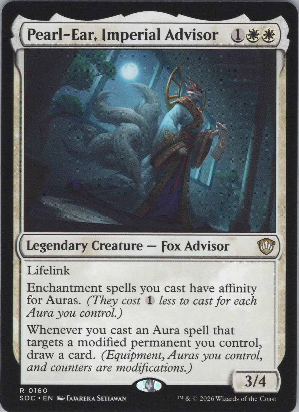 Pearl-Ear, Imperial Advisor