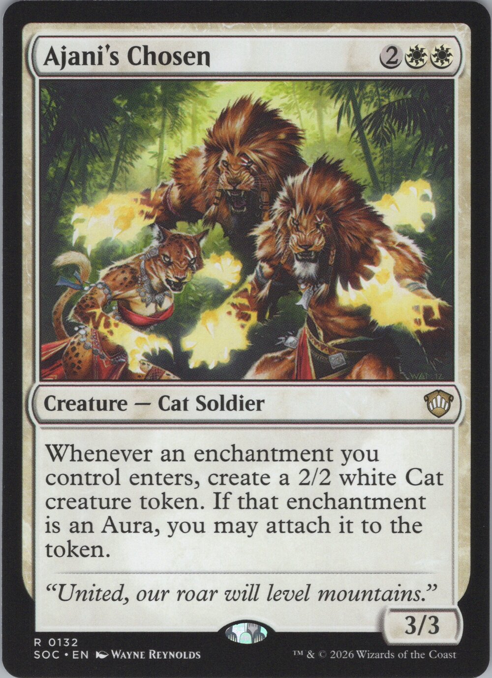 Ajani's Chosen