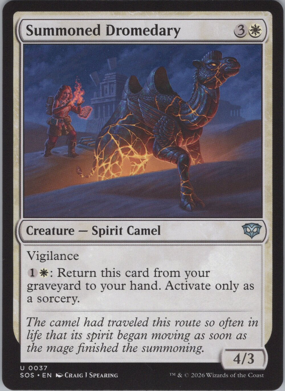 Summoned Dromedary