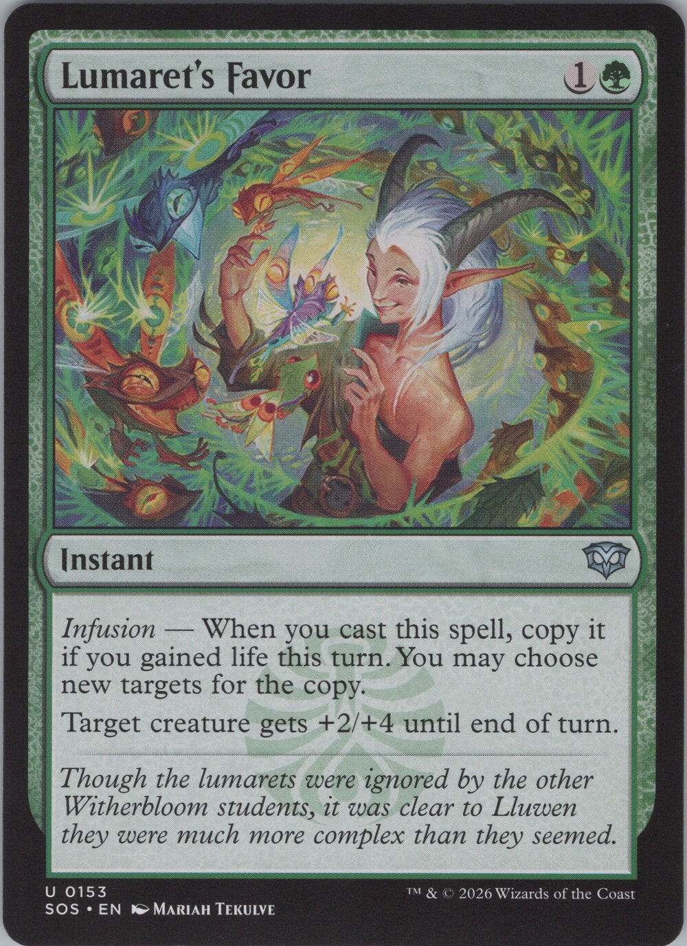 Lumaret's Favor