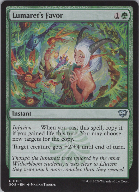 Lumaret's Favor