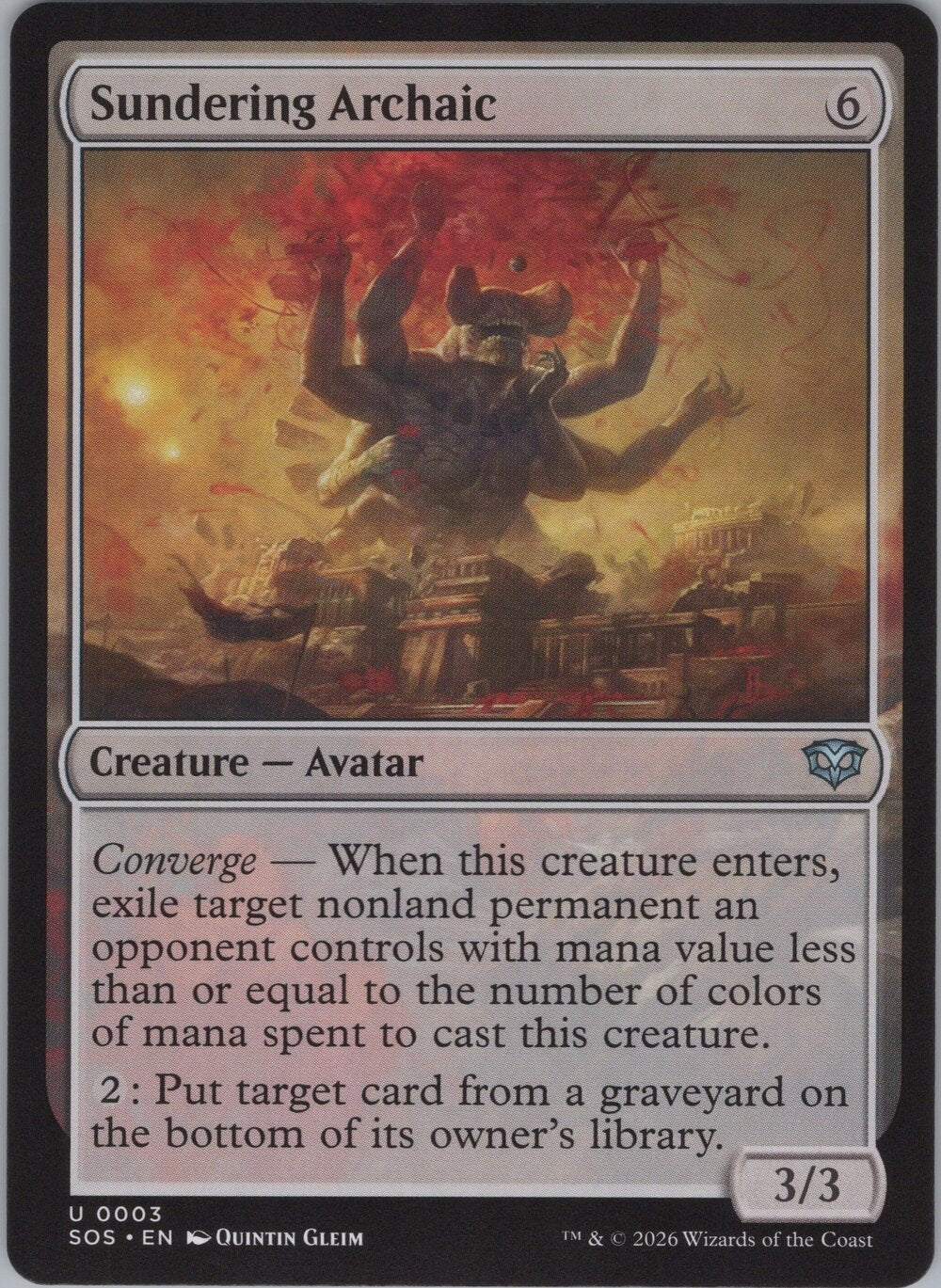 Sundering Archaic