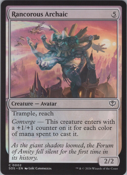 Rancorous Archaic