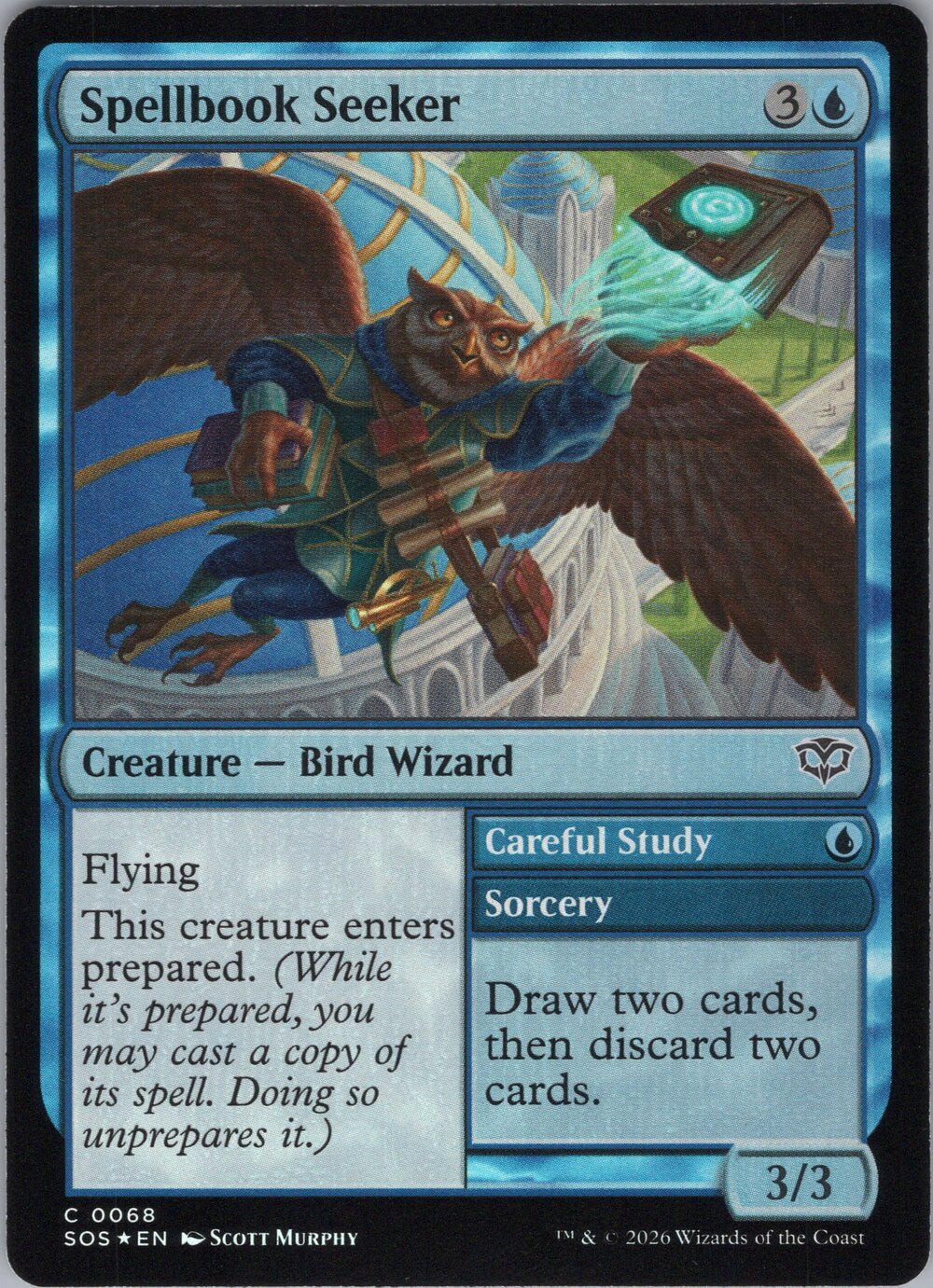 Spellbook Seeker // Careful Study