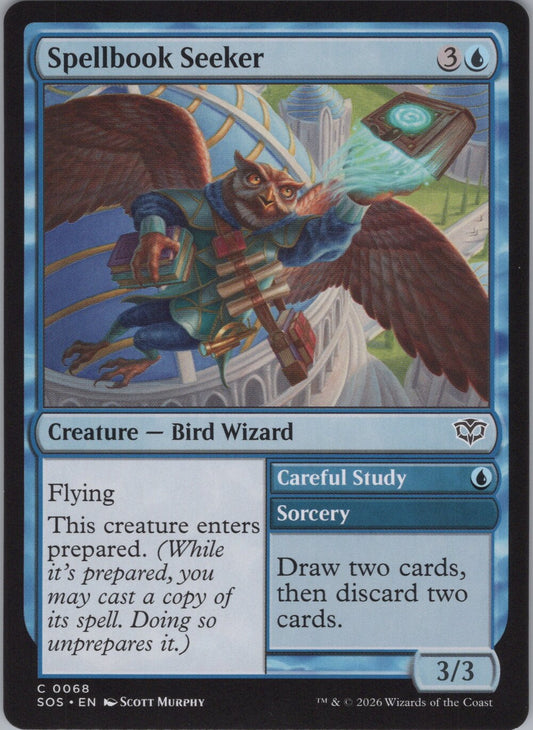 Spellbook Seeker // Careful Study