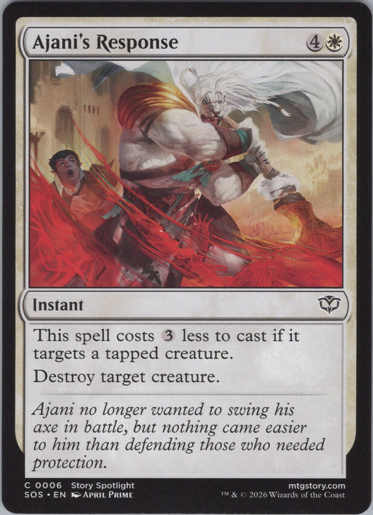 Ajani's Response