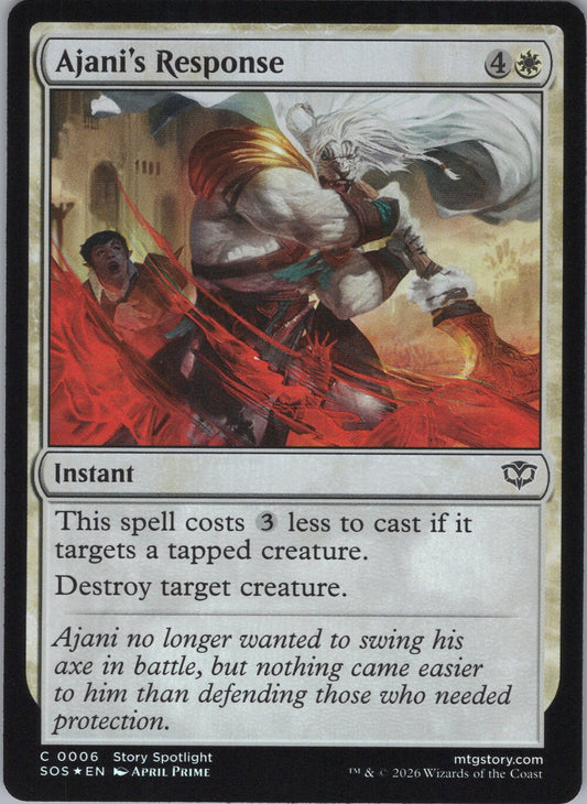 Ajani's Response