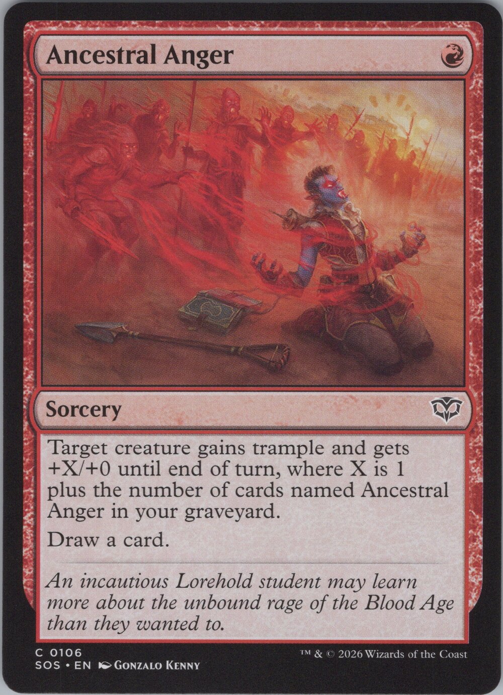 Ancestral Anger