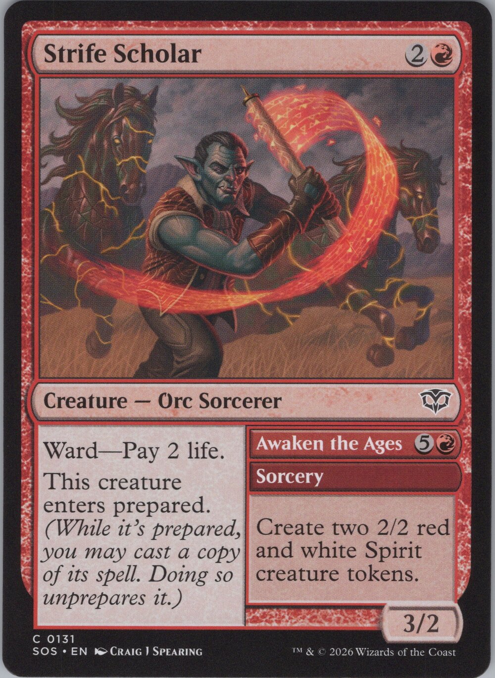 Strife Scholar // Awaken the Ages