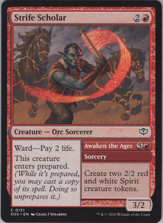 Strife Scholar // Awaken the Ages