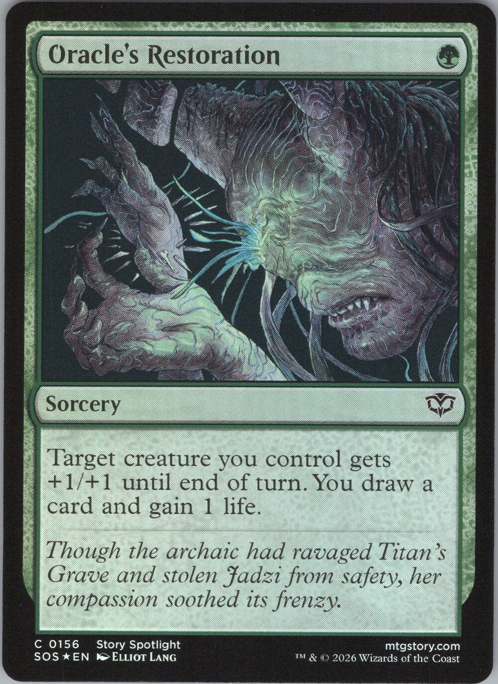 Oracle's Restoration