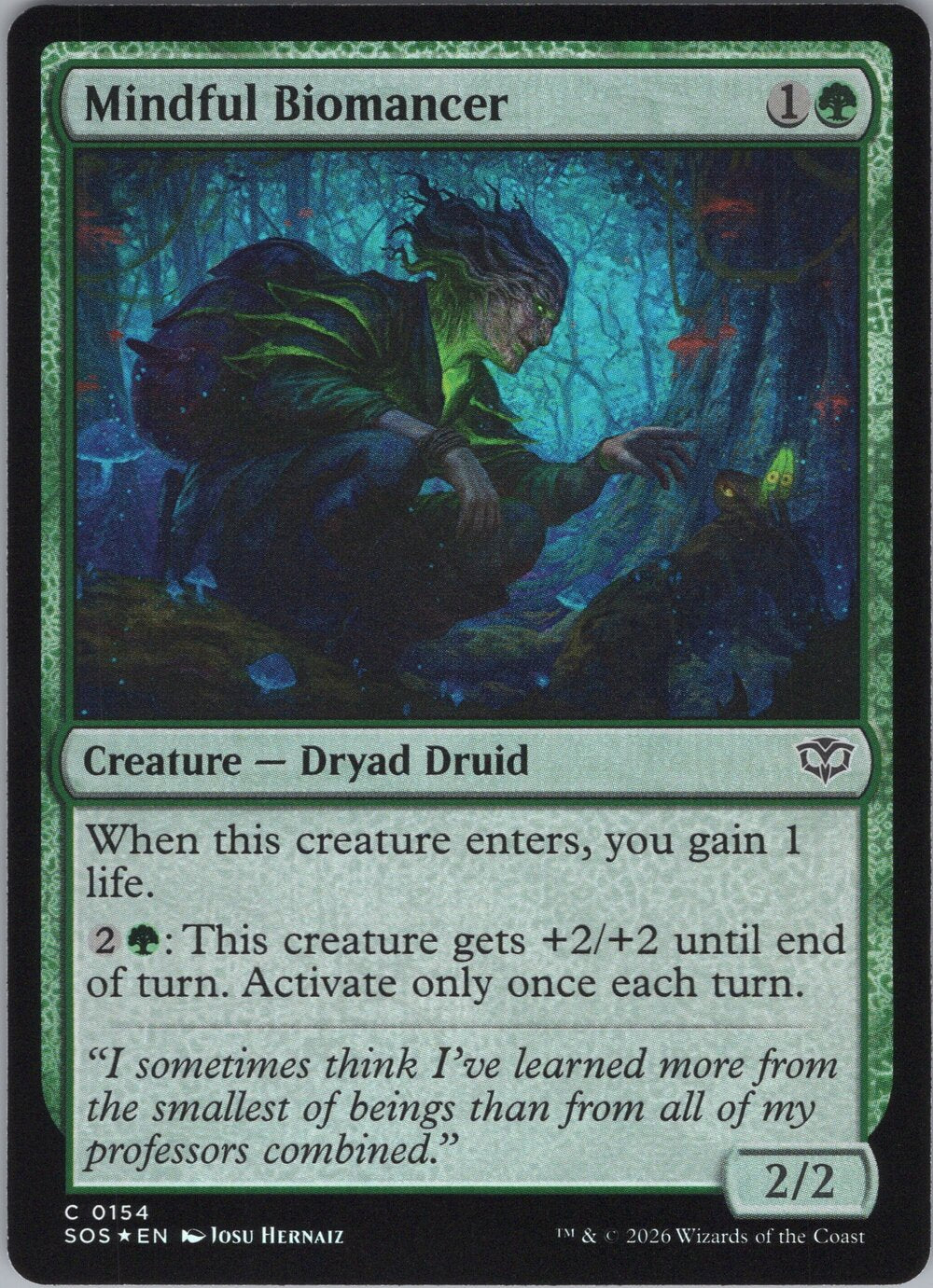 Mindful Biomancer