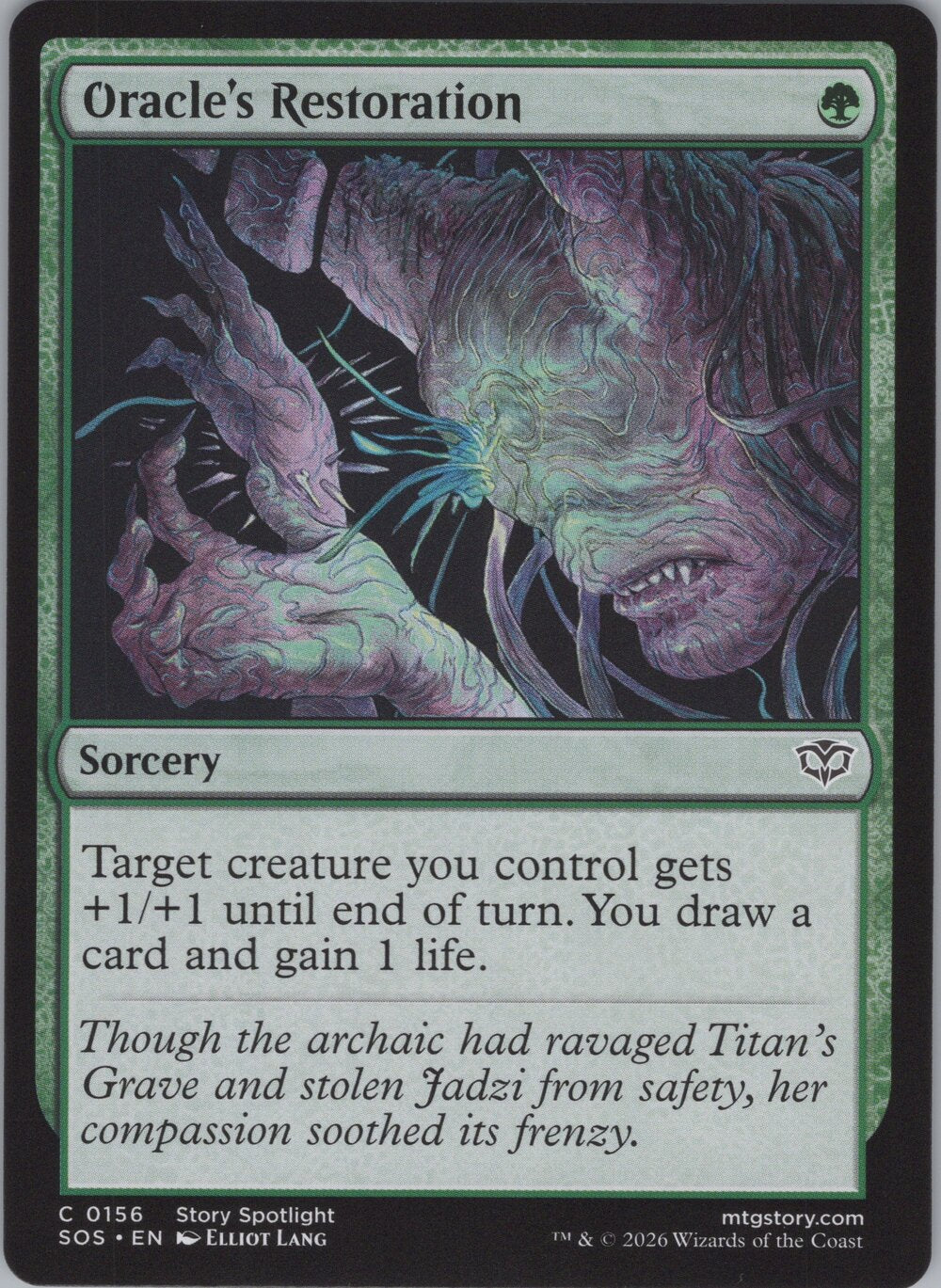 Oracle's Restoration