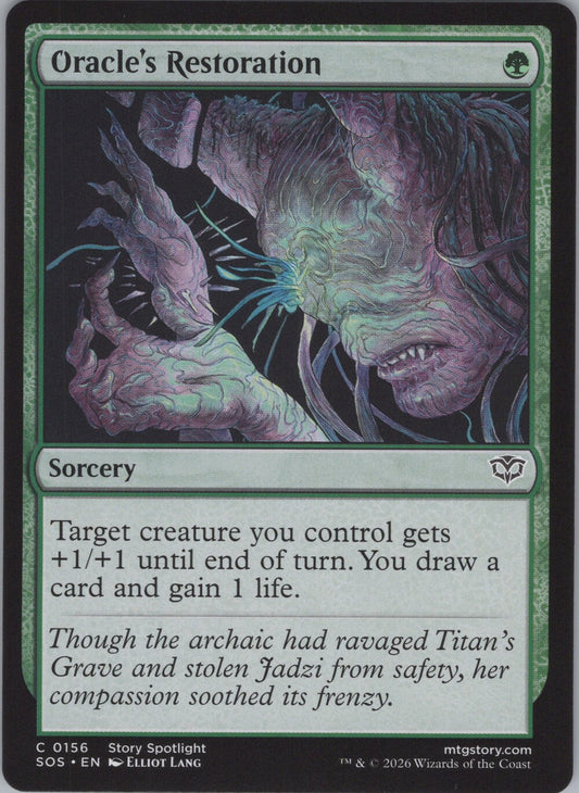 Oracle's Restoration