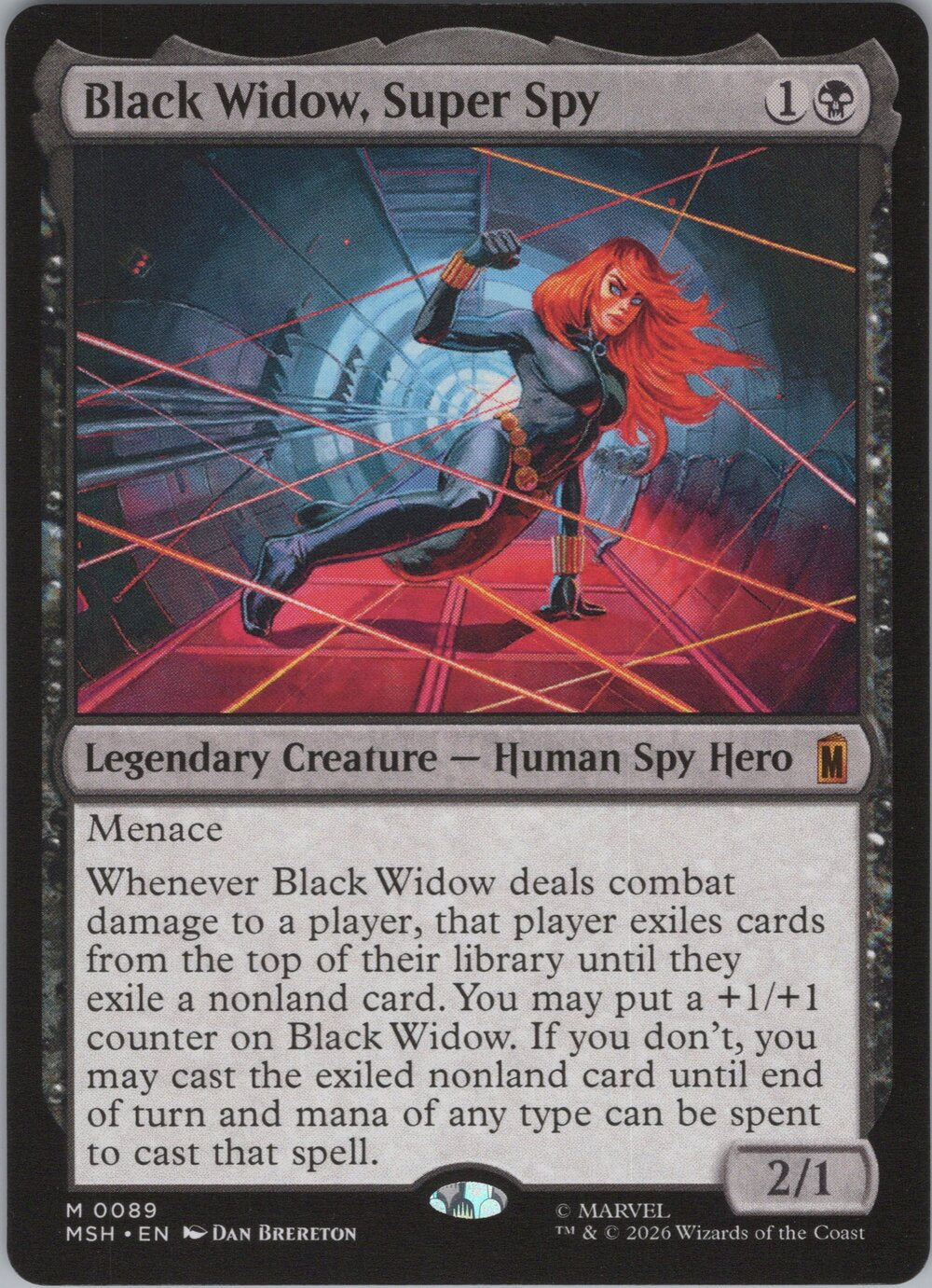 Black Widow, Super Spy