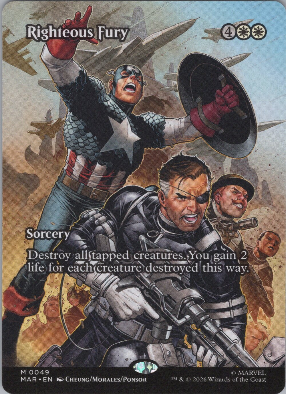 Righteous Fury (Source Material)