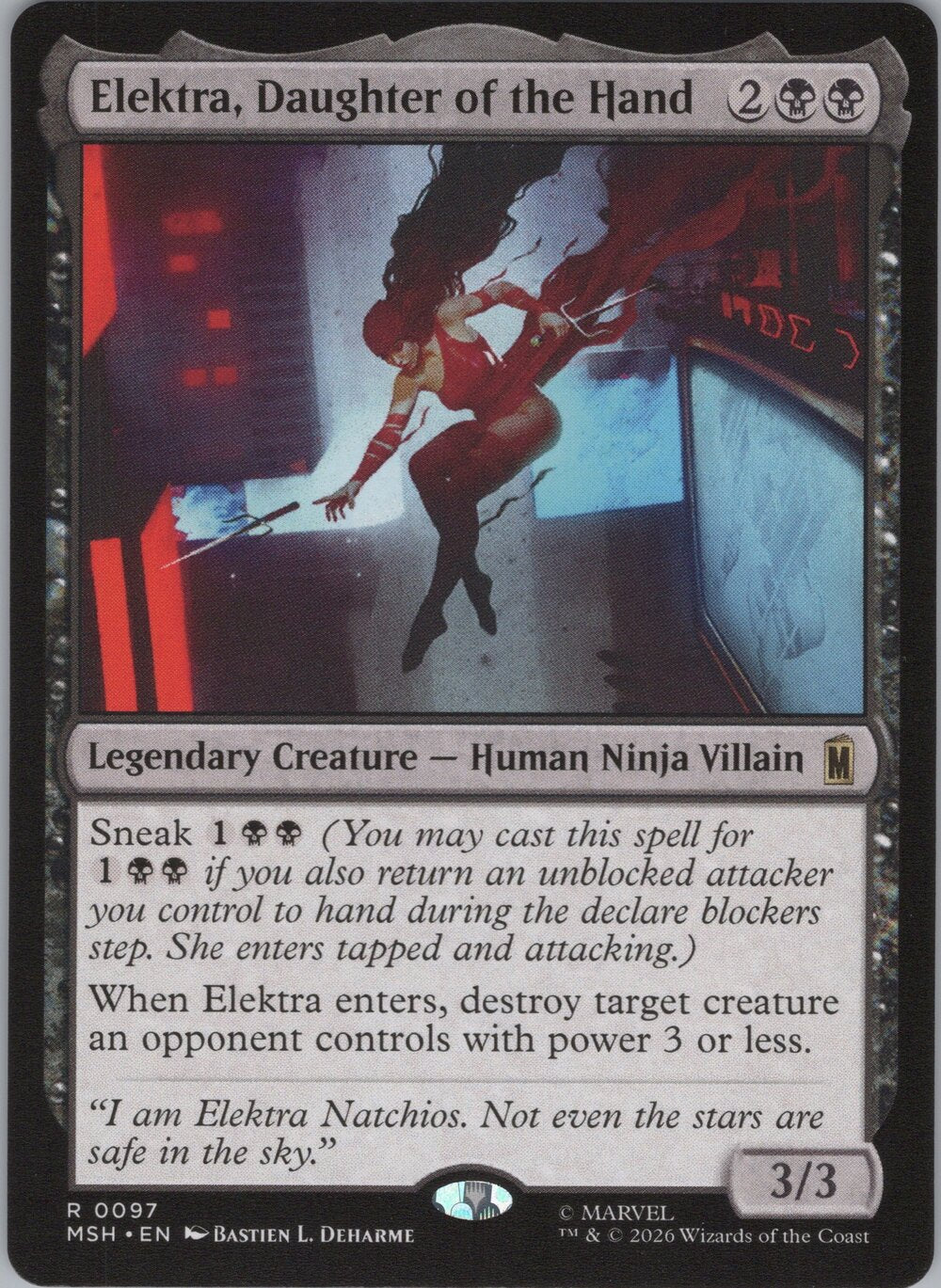 Elektra, Daughter of the Hand