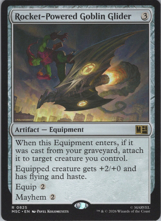 Rocket-Powered Goblin Glider