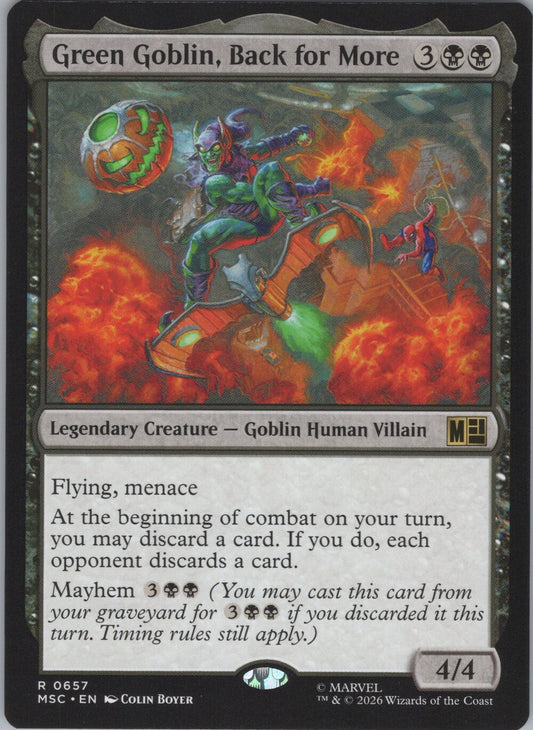 Green Goblin, Back for More