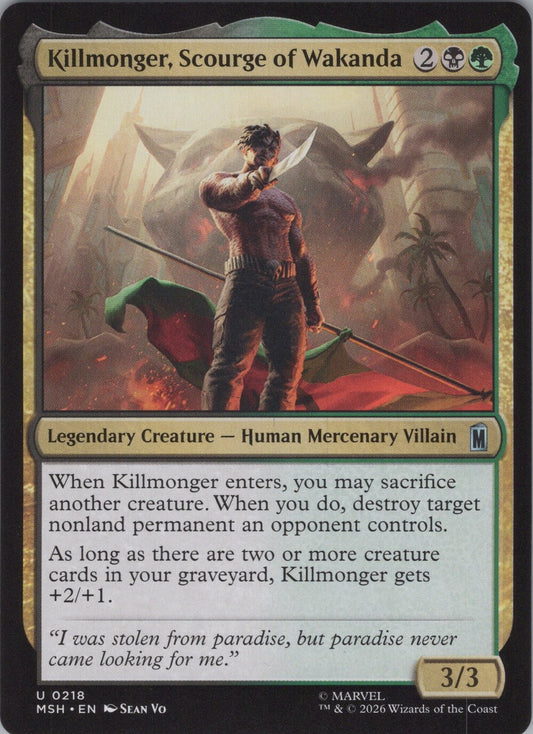 Killmonger, Scourge of Wakanda