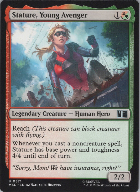 Stature, Young Avenger