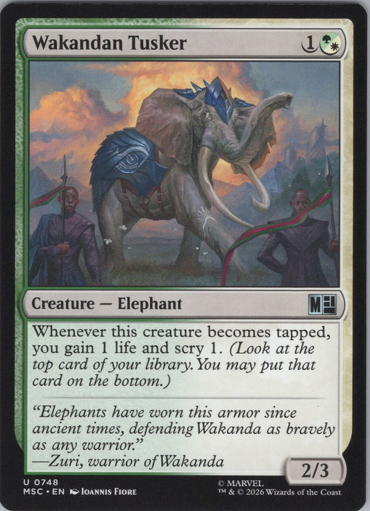 Wakandan Tusker