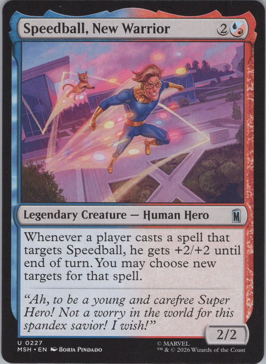 Speedball, New Warrior