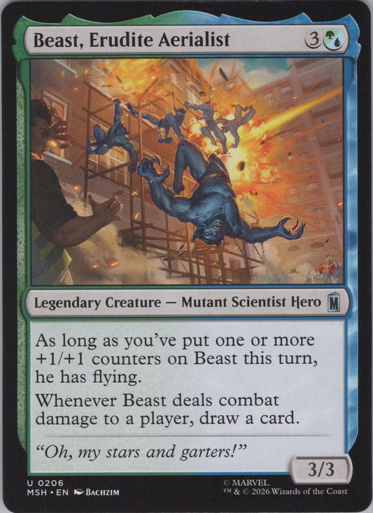 Beast, Erudite Aerialist