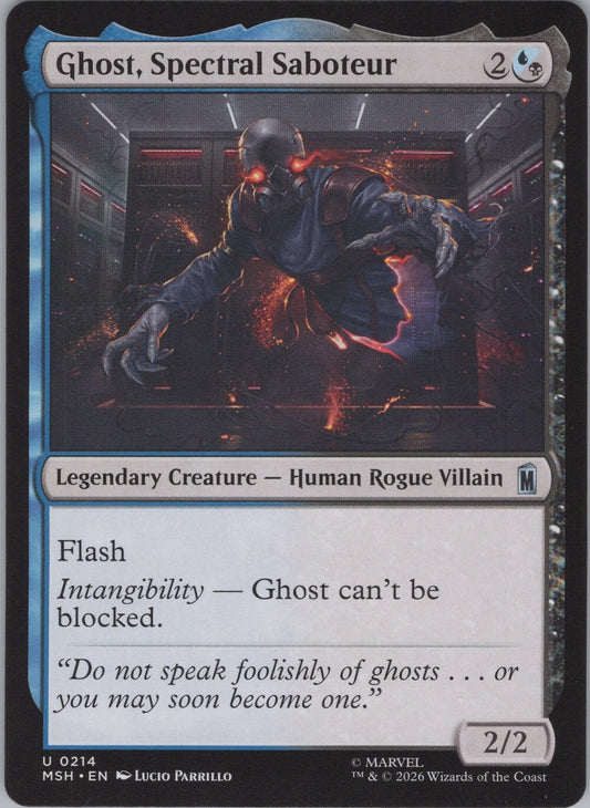 Ghost, Spectral Saboteur