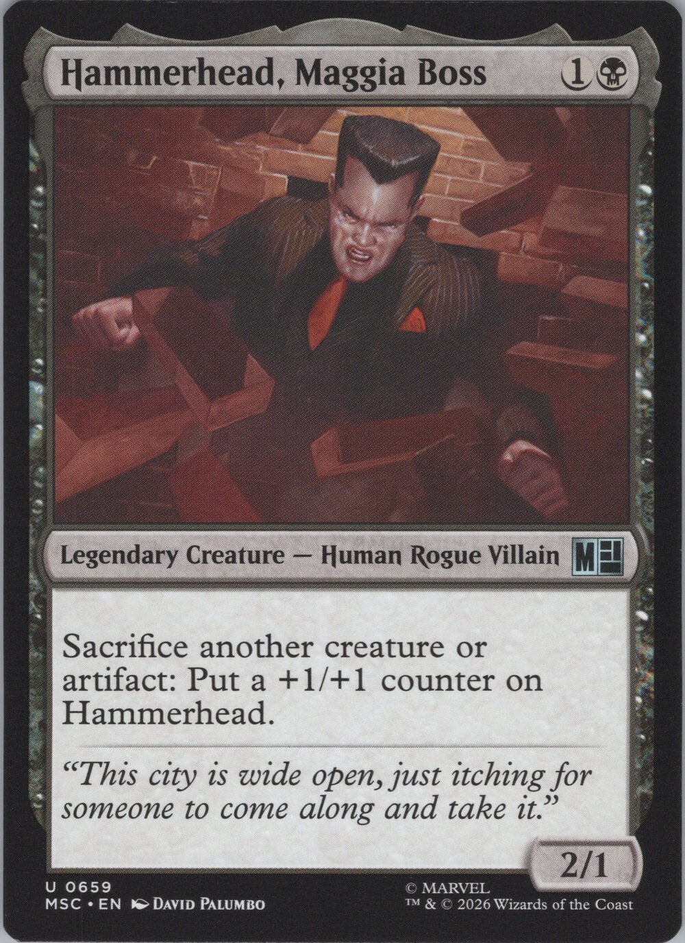 Hammerhead, Maggia Boss