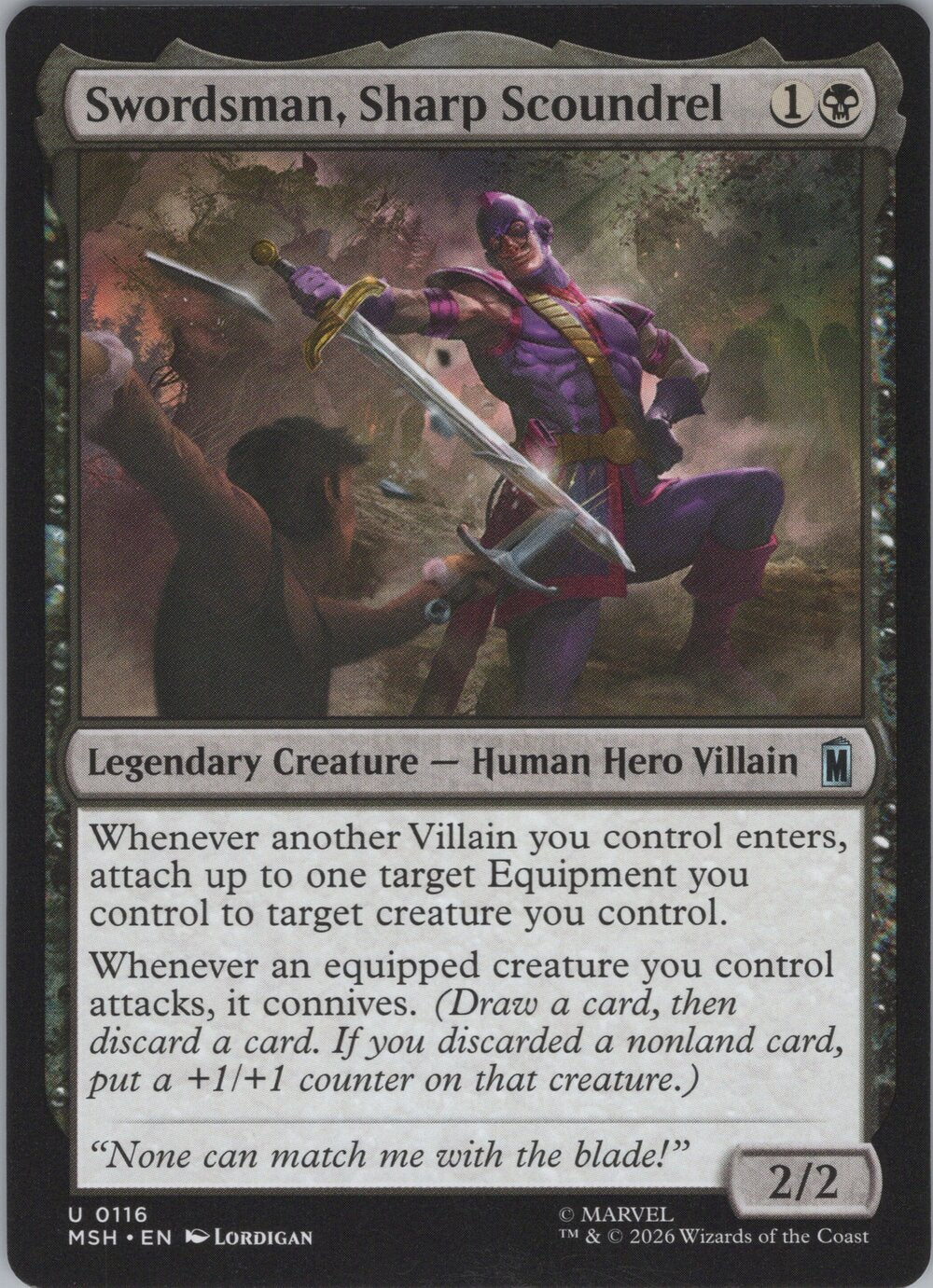 Swordsman, Sharp Scoundrel