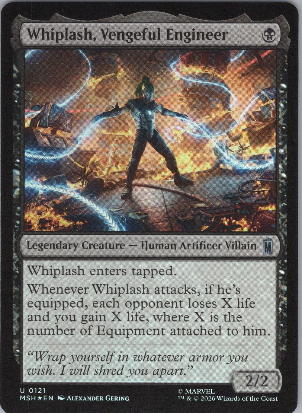 Whiplash, Vengeful Engineer