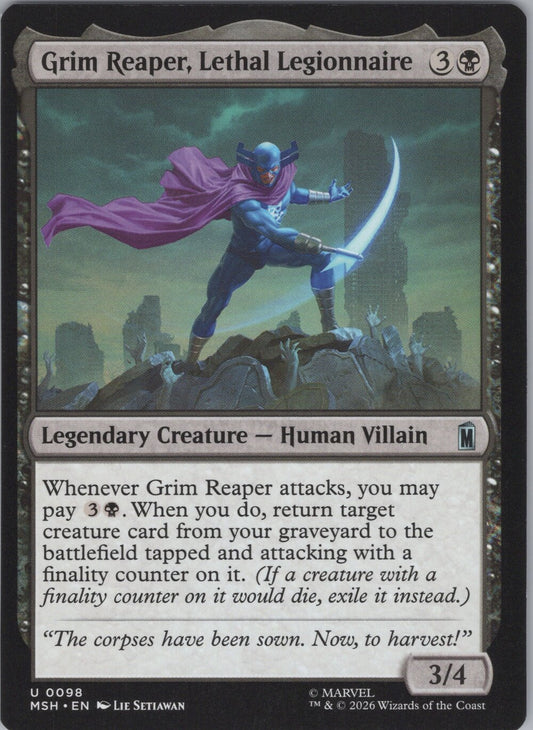 Grim Reaper, Lethal Legionnaire