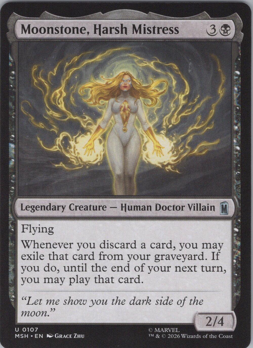 Moonstone, Harsh Mistress