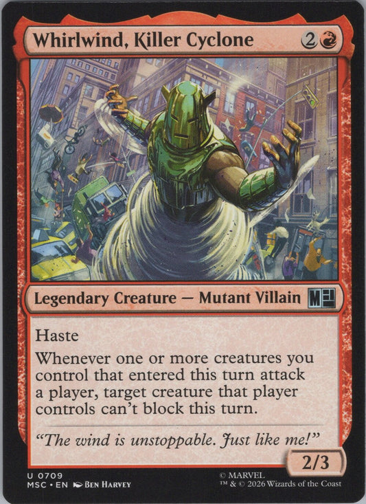 Whirlwind, Killer Cyclone