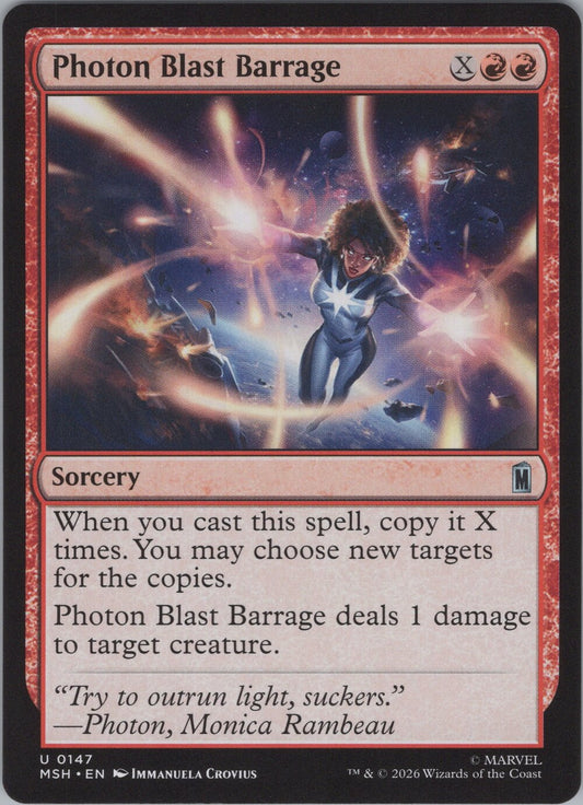 Photon Blast Barrage