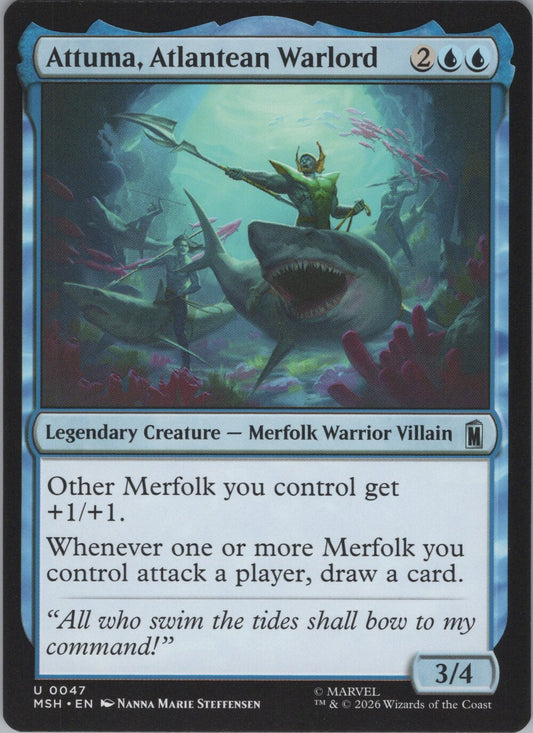Attuma, Atlantean Warlord
