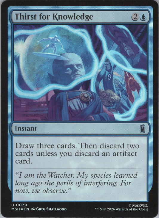 Thirst for Knowledge