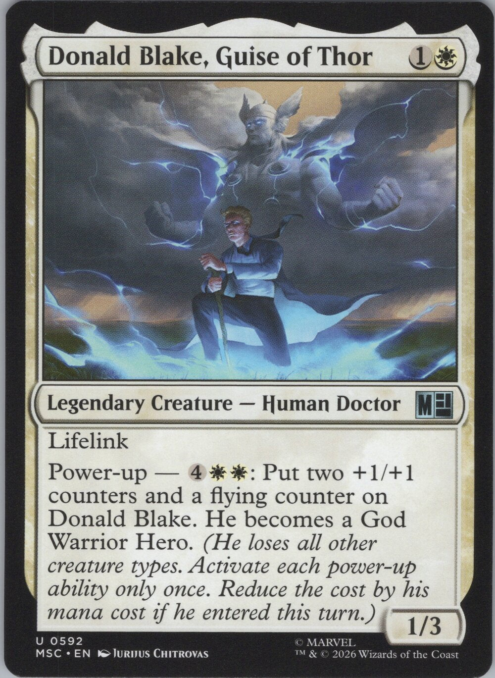 Donald Blake, Guise of Thor